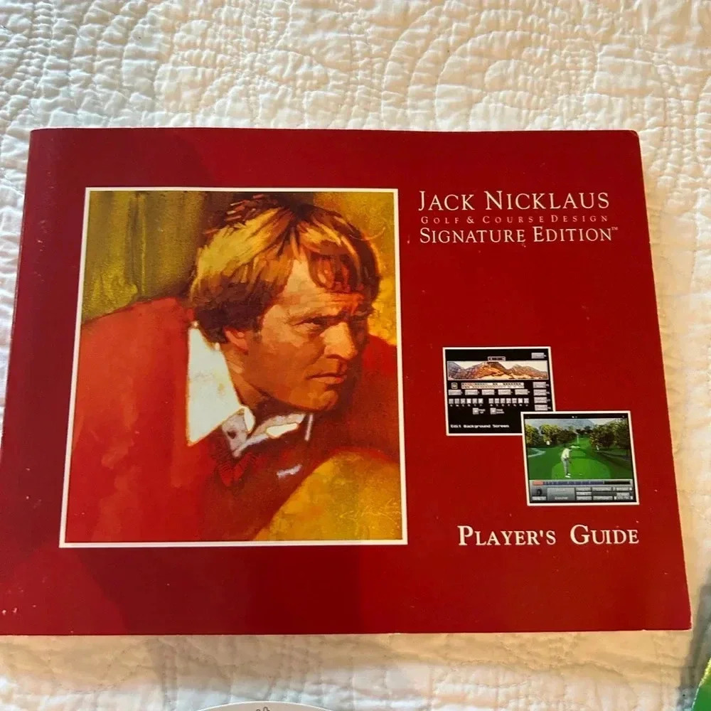 Vintage Jack Nicklaus Signature Edition Golf Course Design ⛳️ - Picture 7 of 12